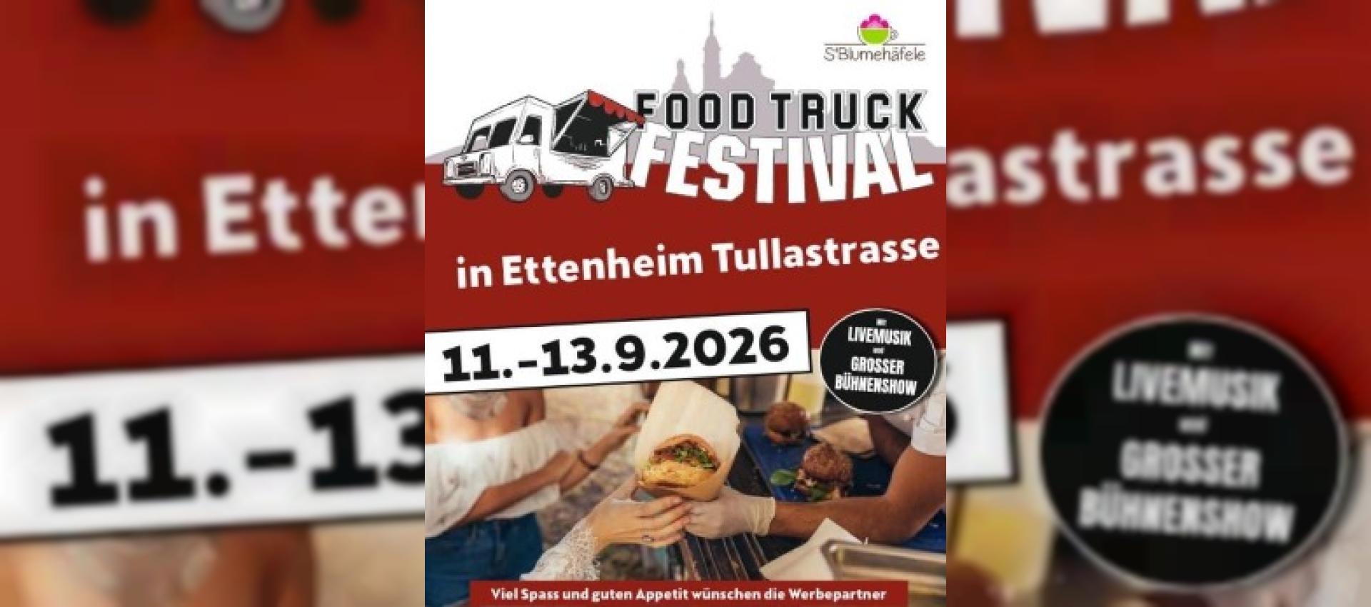 Ettenheim: Food Trucks, Livemusik und freier Eintritt im September