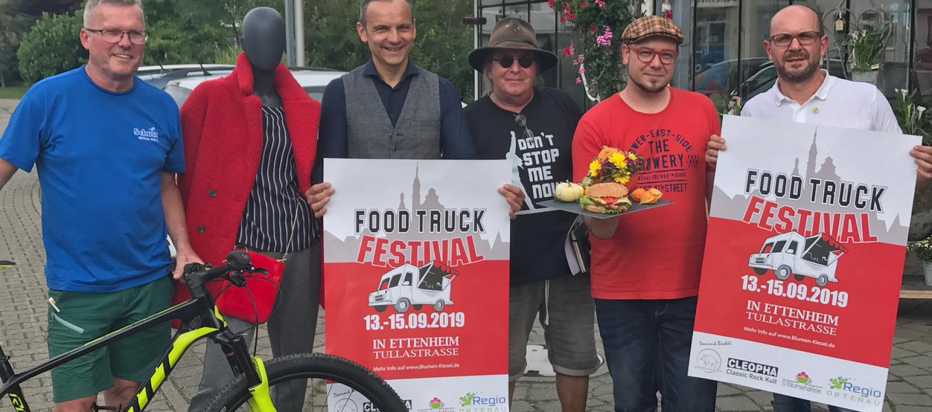 Pressekonferenz zum Food Truck Festival in Ettenheim