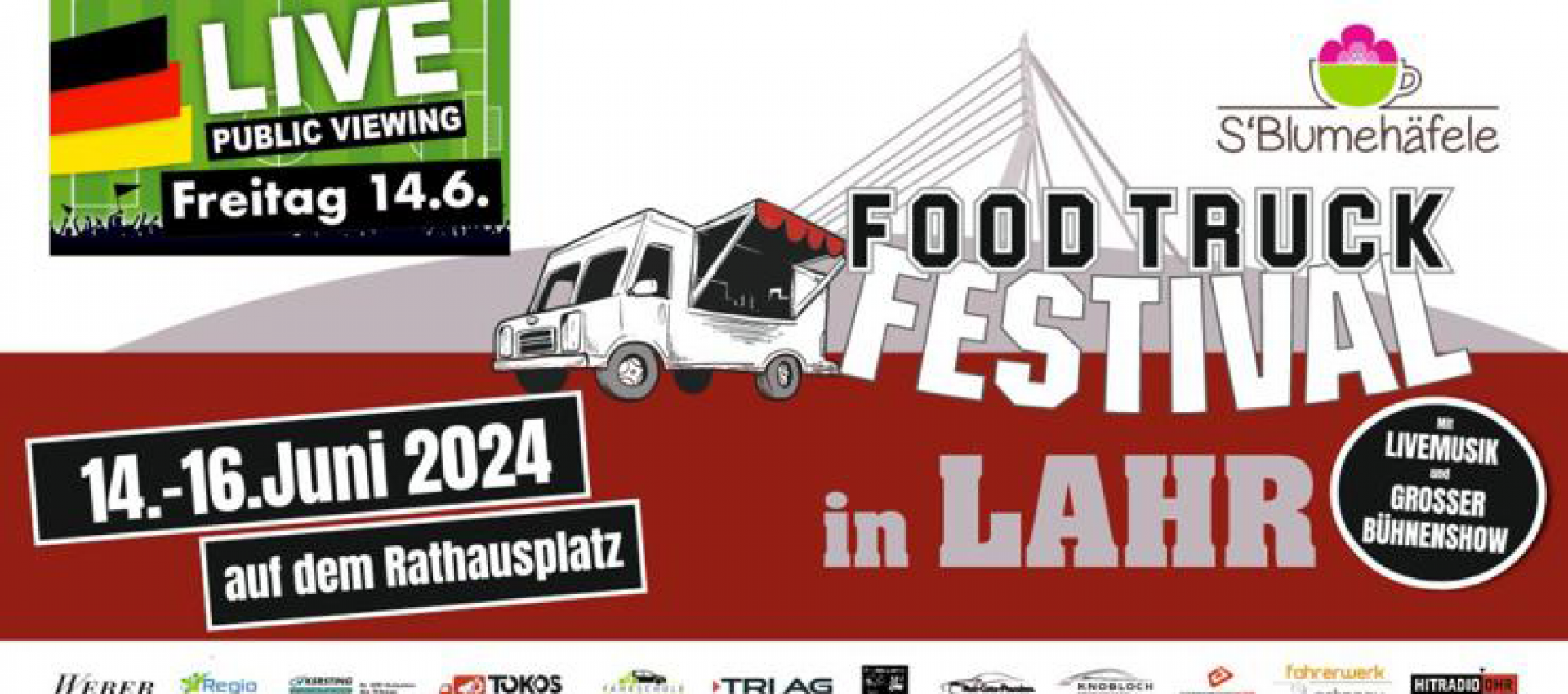 Willkommen zum Food Truck Festival in Lahr!